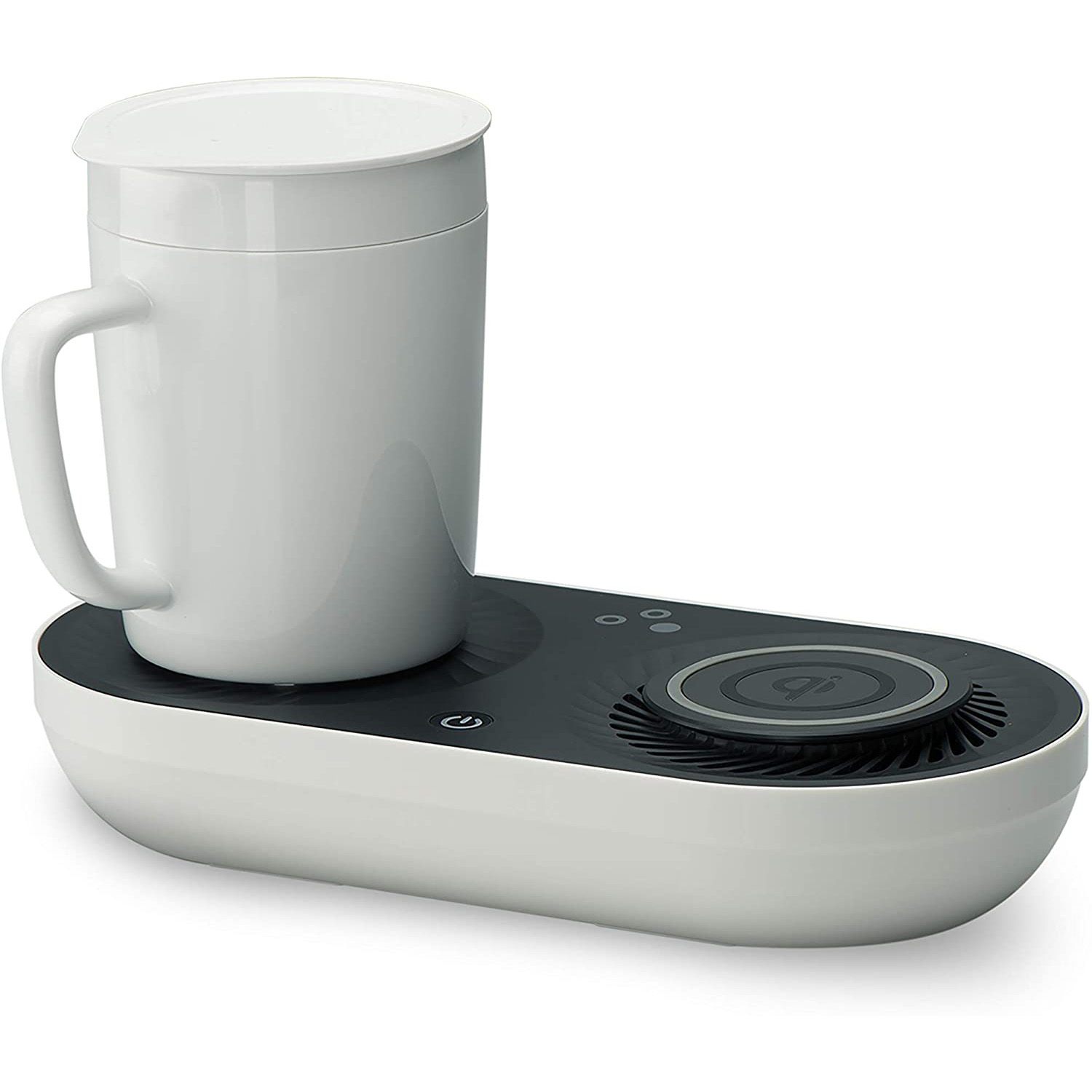 Wireless Charger with Drink Warmer/Cooler | OMG Gimme