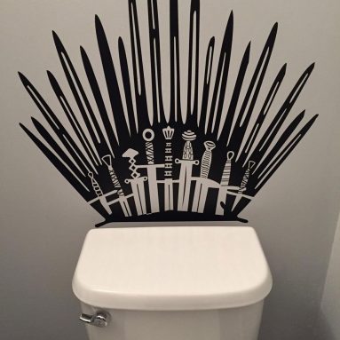 Game of Thrones Toilet Decal